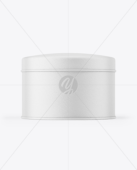 Paper Cosmetic Jar Mockup