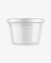 Glossy Yogurt Cup Mockup