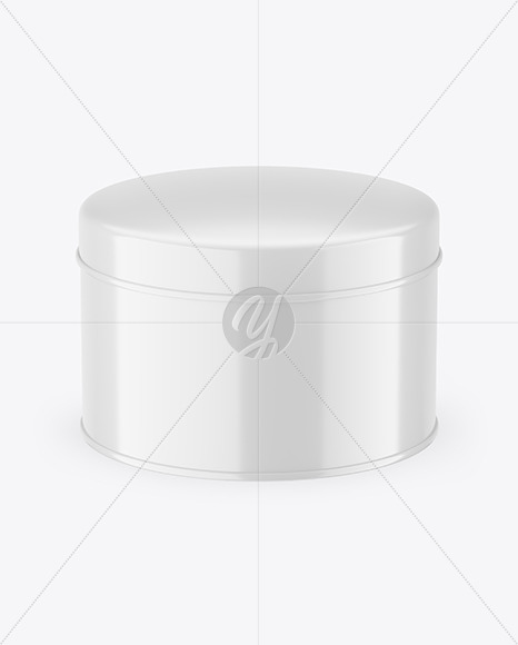 Glossy Cosmetic Jar Mockup