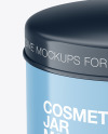 Glossy Cosmetic Jar Mockup