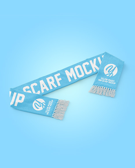 Fan Scarf Mockup