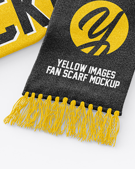 Fan Scarf Mockup