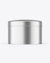 Metallic Cosmetic Jar Mockup