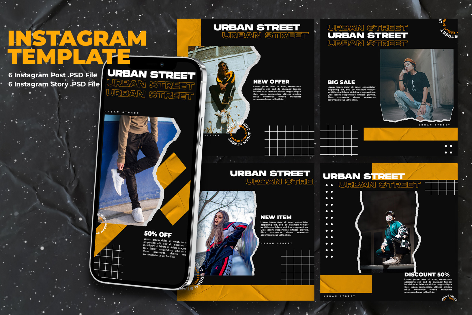 Urban Street - Instagram Template Urban Street - Instagram Template
