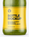 Pesto Sauce Bottle Mockup