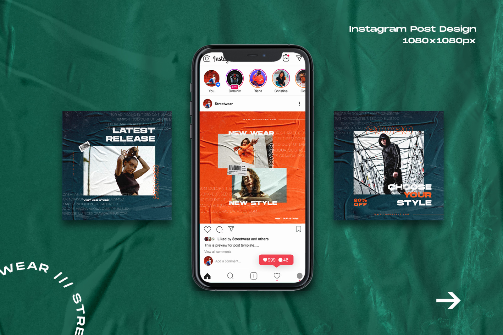 Chozix - Instagram Stories & Post Template Chozix - Instagram Stories & Post Template