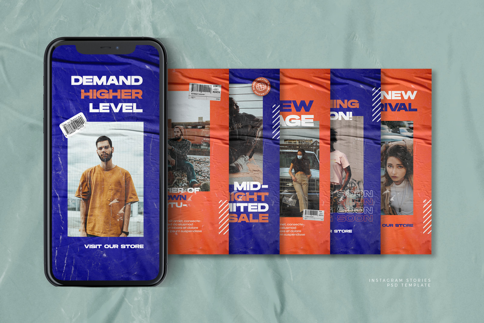 Oppage - Instagram Stories & Post Template Oppage - Instagram Stories & Post Template