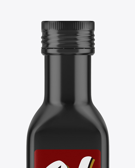 Glossy Ceramic Olive Oil Bottle Mockup