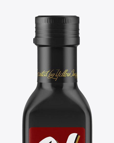 Glossy Ceramic Olive Oil Bottle Mockup