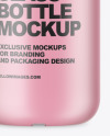 Frosted Glass Cosmetic Bottle Mockup