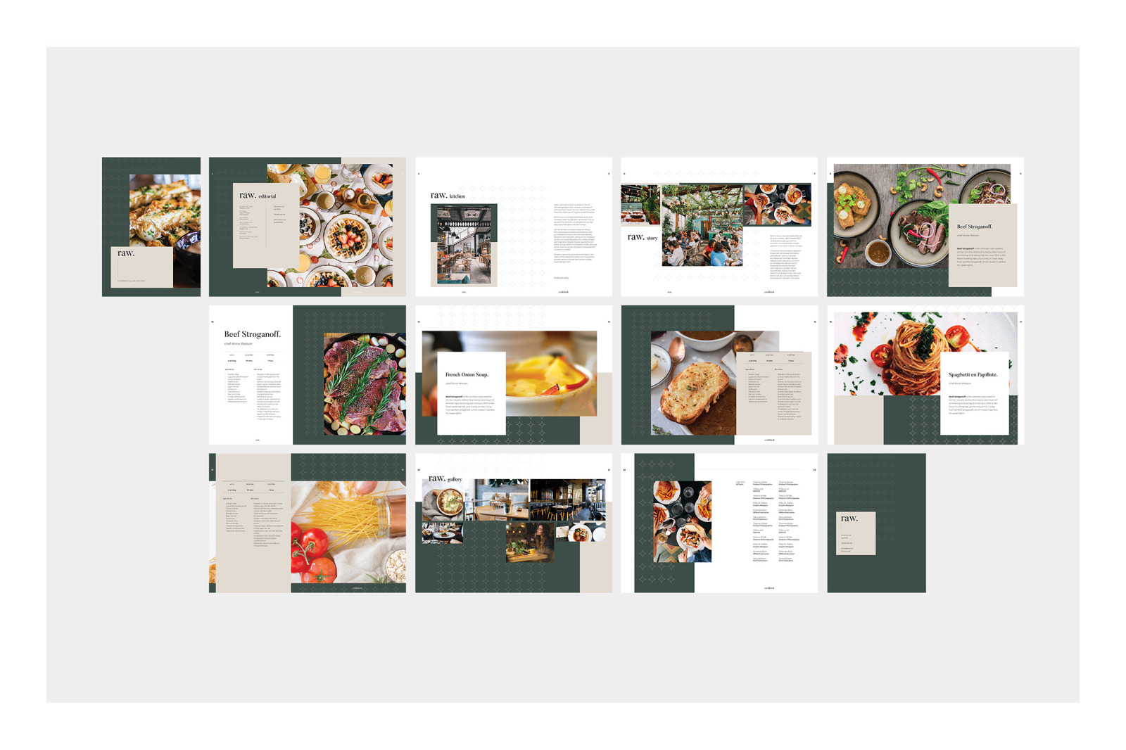 RAW Cookbook RAW Cookbook