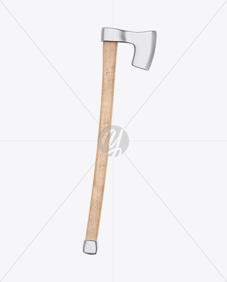 Wooden Axe Mockup