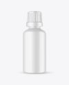 50ml Matte Plastic Bottle Mockup