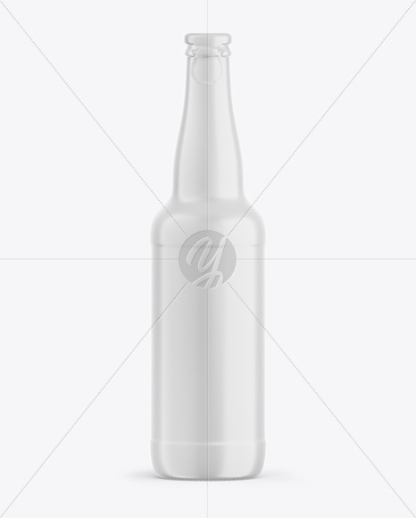 Ceramic Beer Bottle Mockup