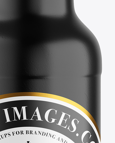 Ceramic Beer Bottle Mockup