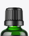 50ml Green Glass Bottle Mockup