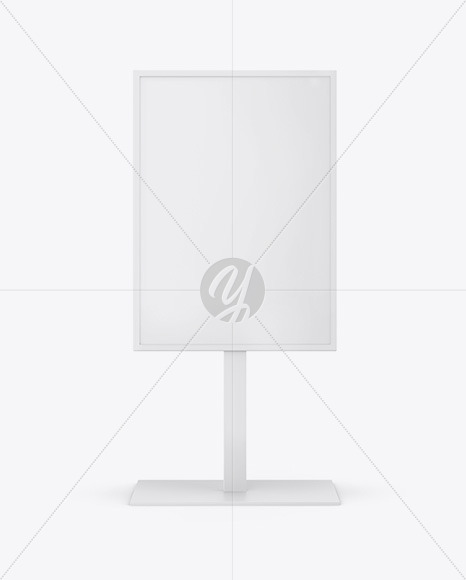 Matte Display Stand Mockup