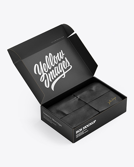 Opened Box Mockup