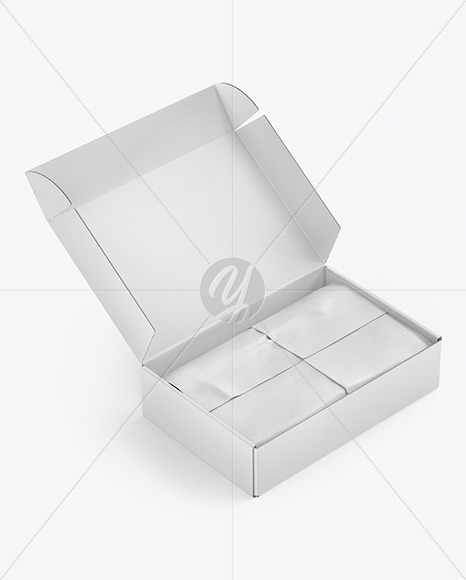 Opened Box Mockup