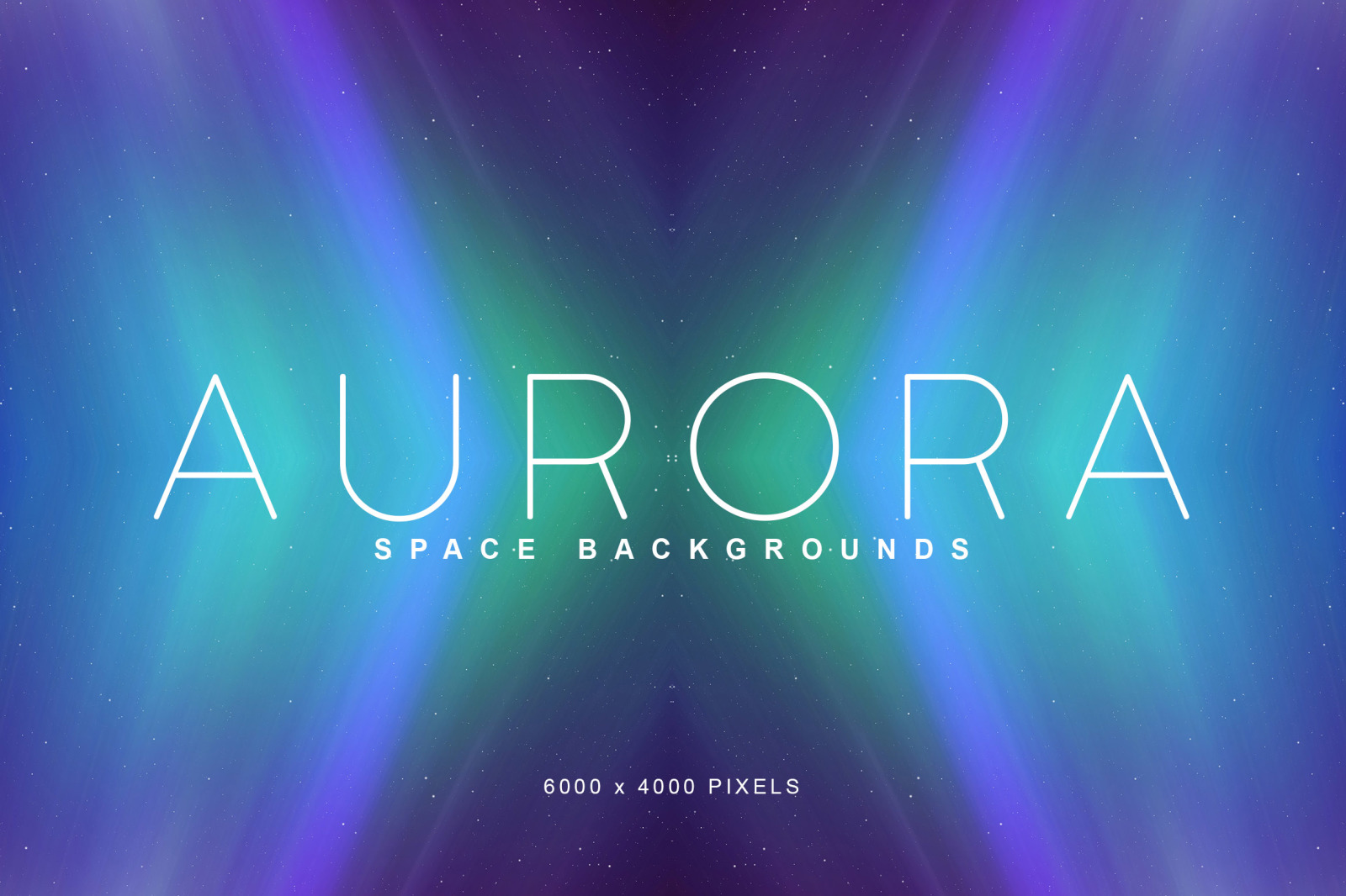 Aurora Space Backgrounds