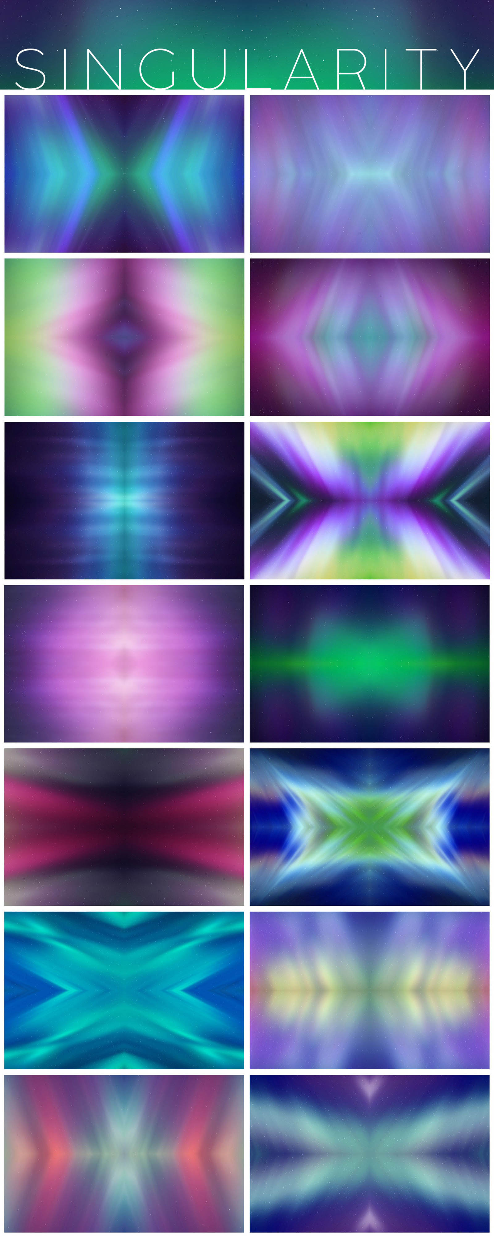 Aurora Space Backgrounds Aurora Space Backgrounds