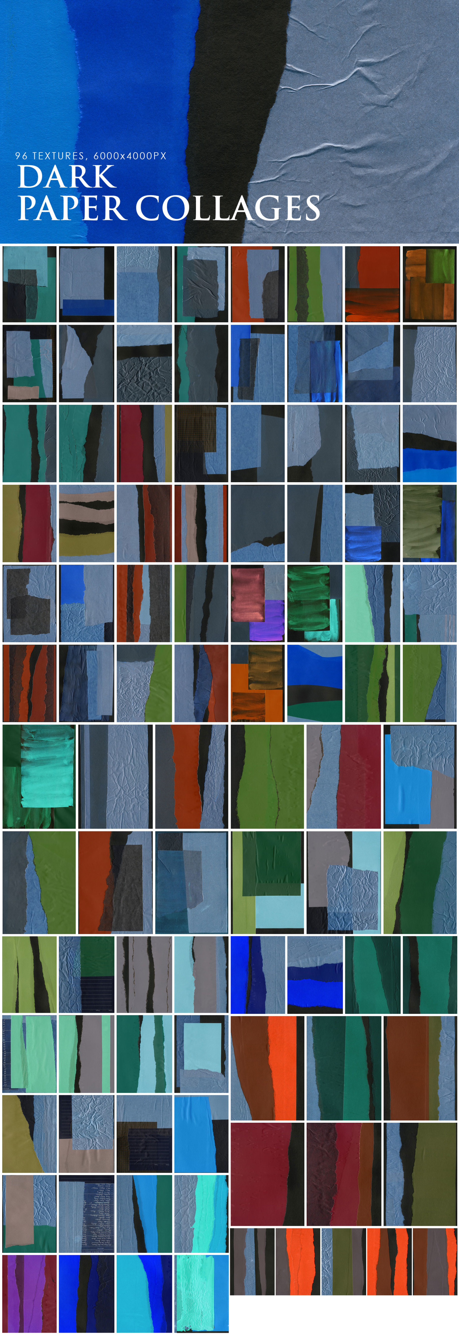 315 Paper Collage Textures 315 Paper Collage Textures