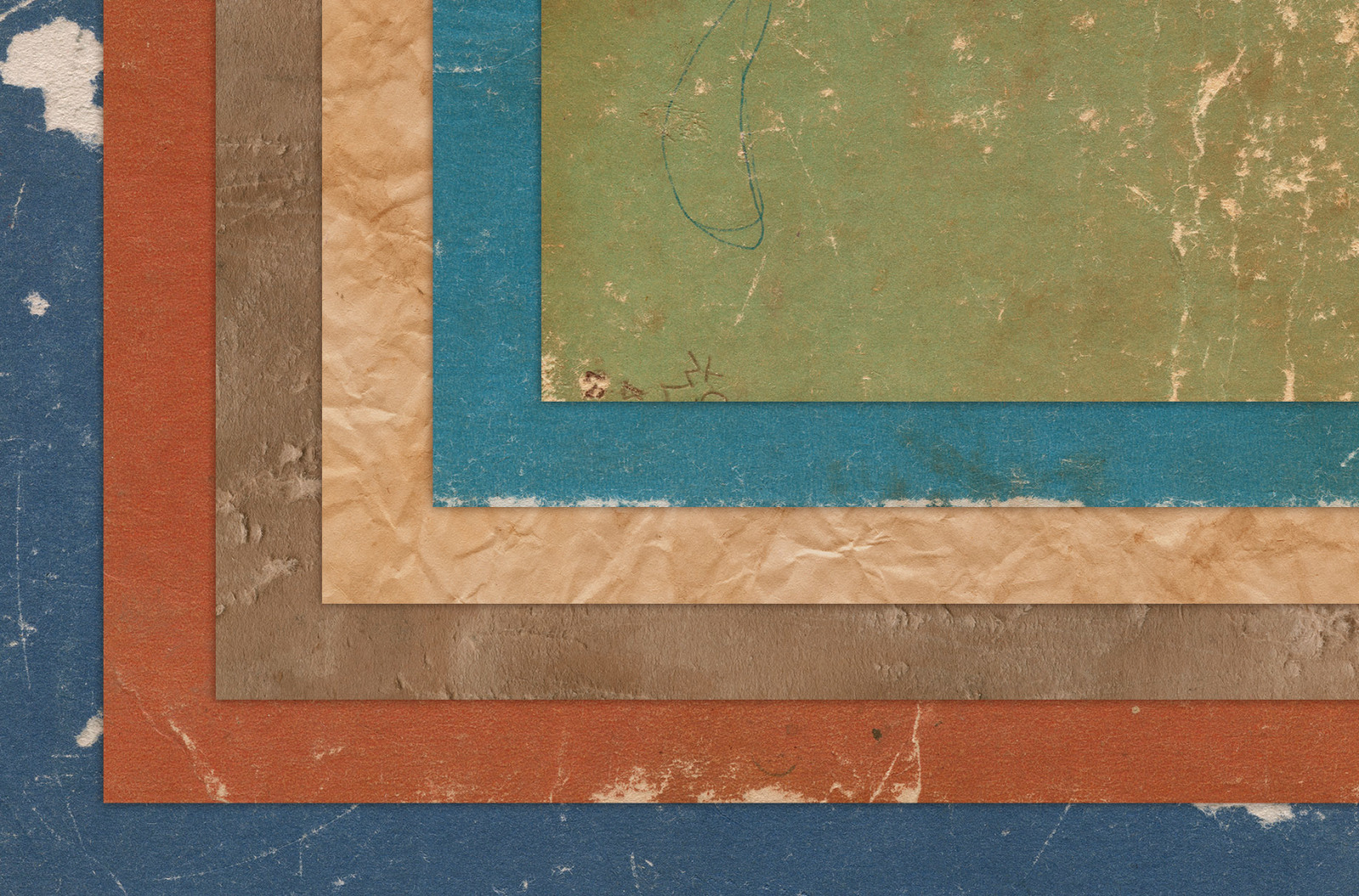 327 Old &amp; Grunge Paper Textures