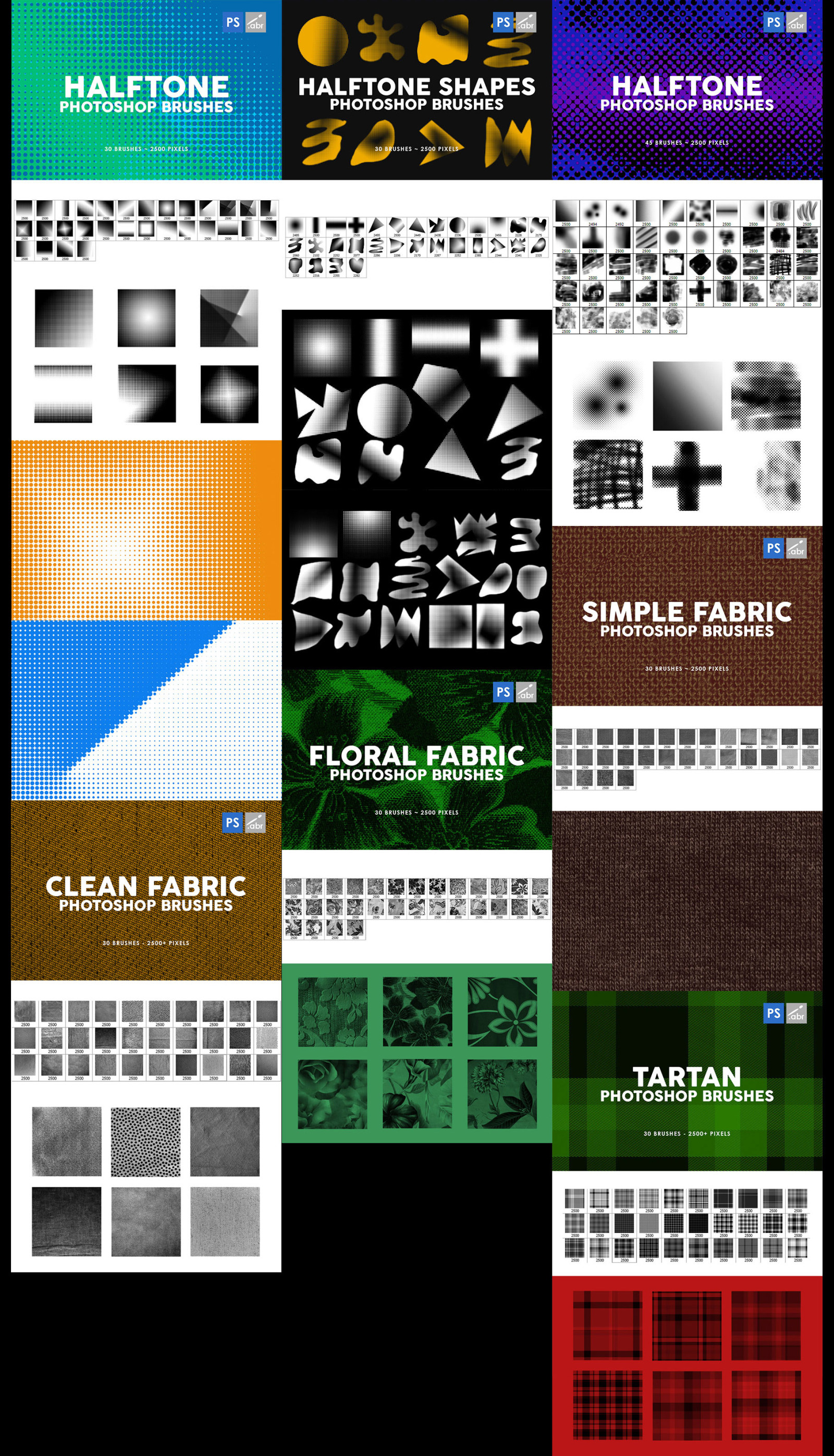 3000 Photoshop Stamp Brushes Bundle 3000 Photoshop Stamp Brushes Bundle