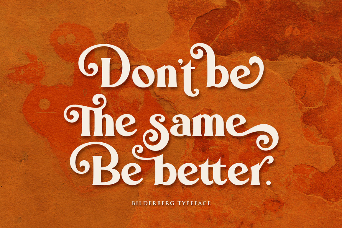 Bilderberg | Luxury Bold Serif Bilderberg | Luxury Bold Serif