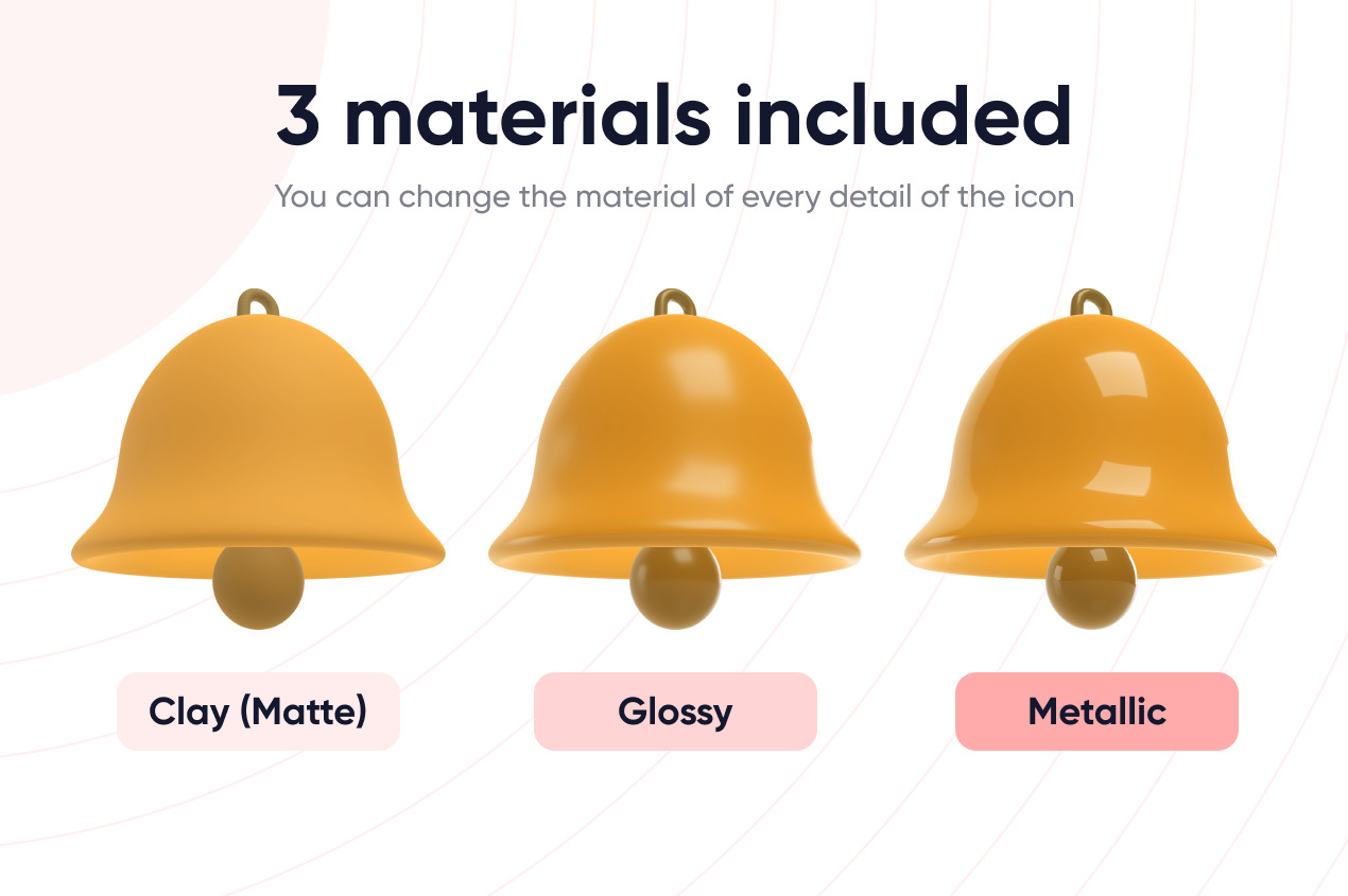 Editable 3D Icons Pack / Interfaces Editable 3D Icons Pack / Interfaces