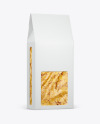 Paper Box With Corn Flakes Mockup