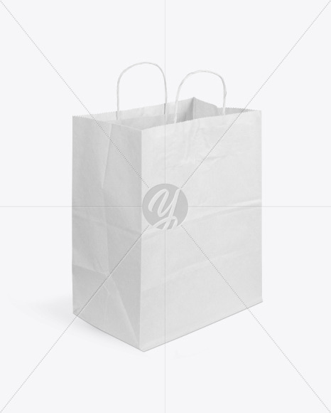 Kraft Paper Shopping Bag Mockup