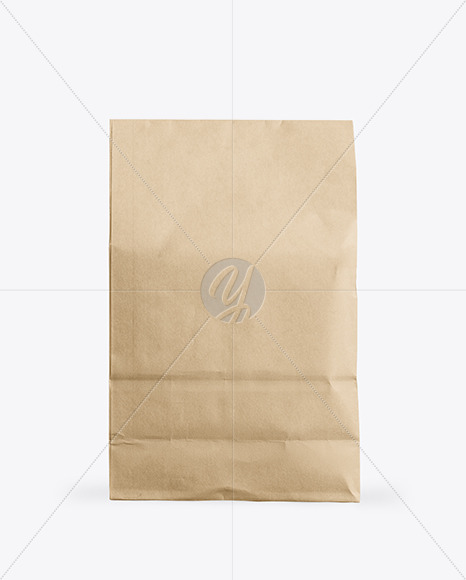 Kraft Food Bag Mockup