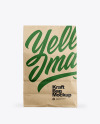 Kraft Food Bag Mockup