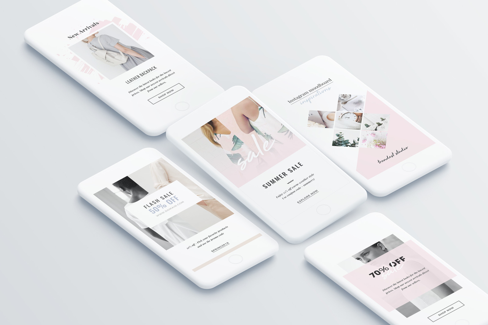 Minimal Instagram Stories Templates Minimal Instagram Stories Templates