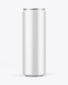 Matte Drink Can Mockup