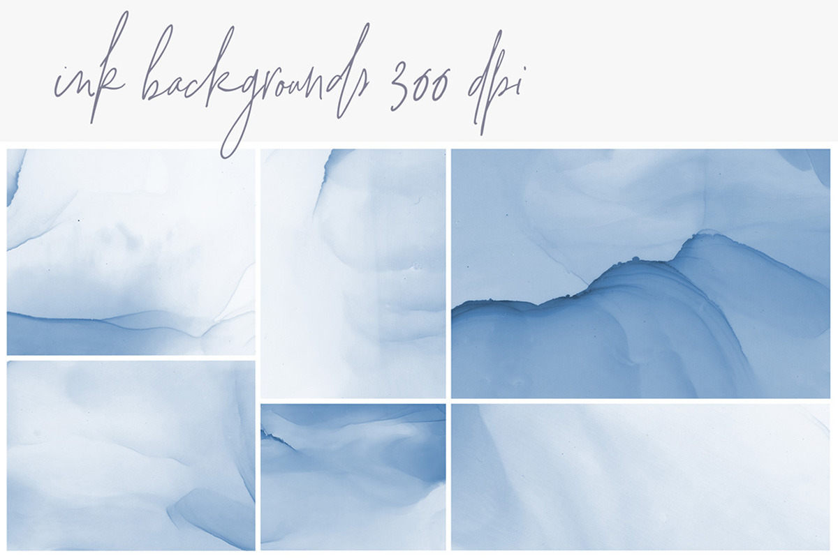 Blue Alcohol Ink Backgrounds Blue Alcohol Ink Backgrounds
