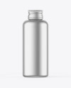 Matte Metallic Bottle Mockup