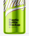 Metallic Bottle Mockup