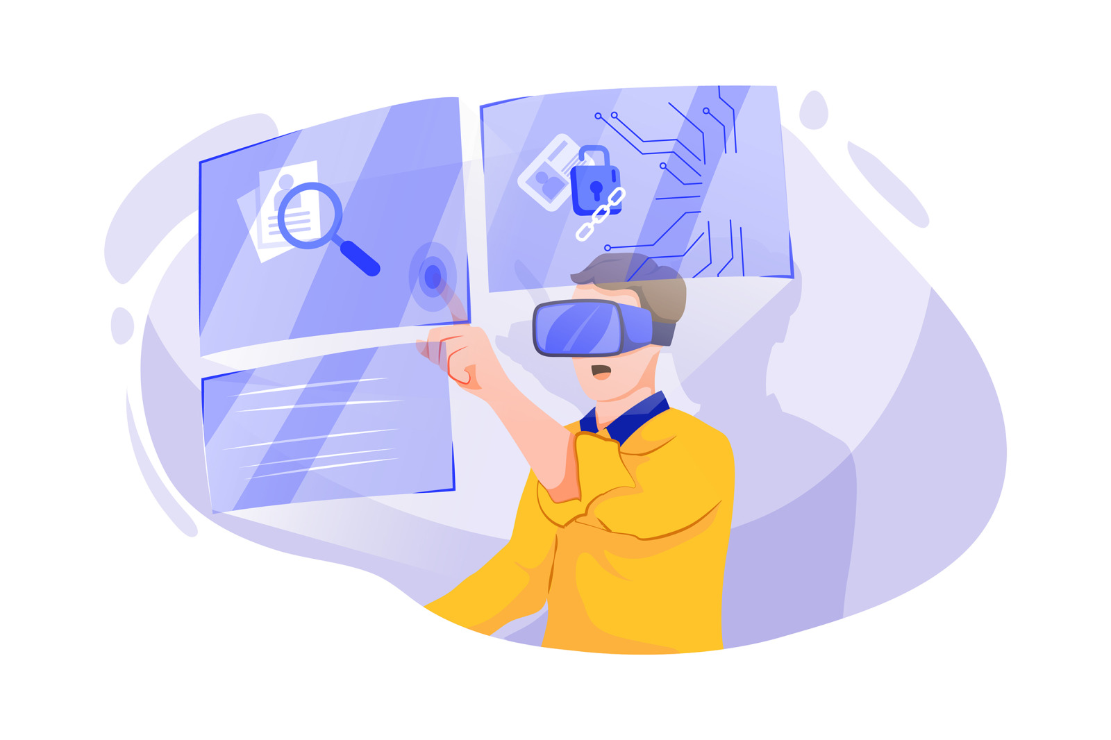 M212_Virtual Reality Illustrations