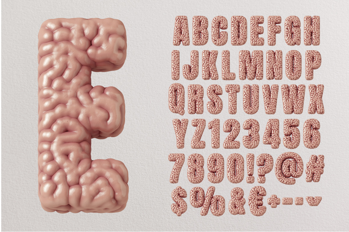 Brain SVG Font