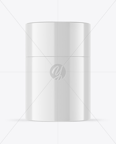 Glossy Cosmetic Jar Mockup