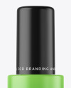 Matte Cosmetic Bottle with Pump Mockup