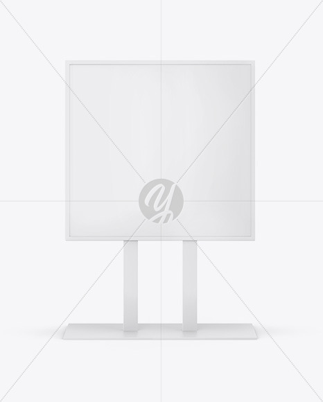 Matte Display Stand Mockup