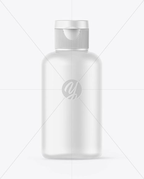 Matte Plastic Bottle Mockup