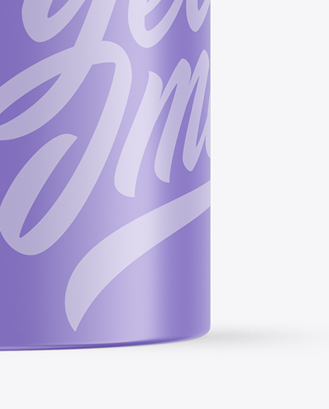 Matte Cosmetic Jar Mockup