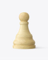 Chess Pawn Piece Mockup