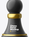 Chess Pawn Piece Mockup