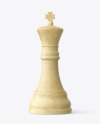 Chess King Piece Mockup