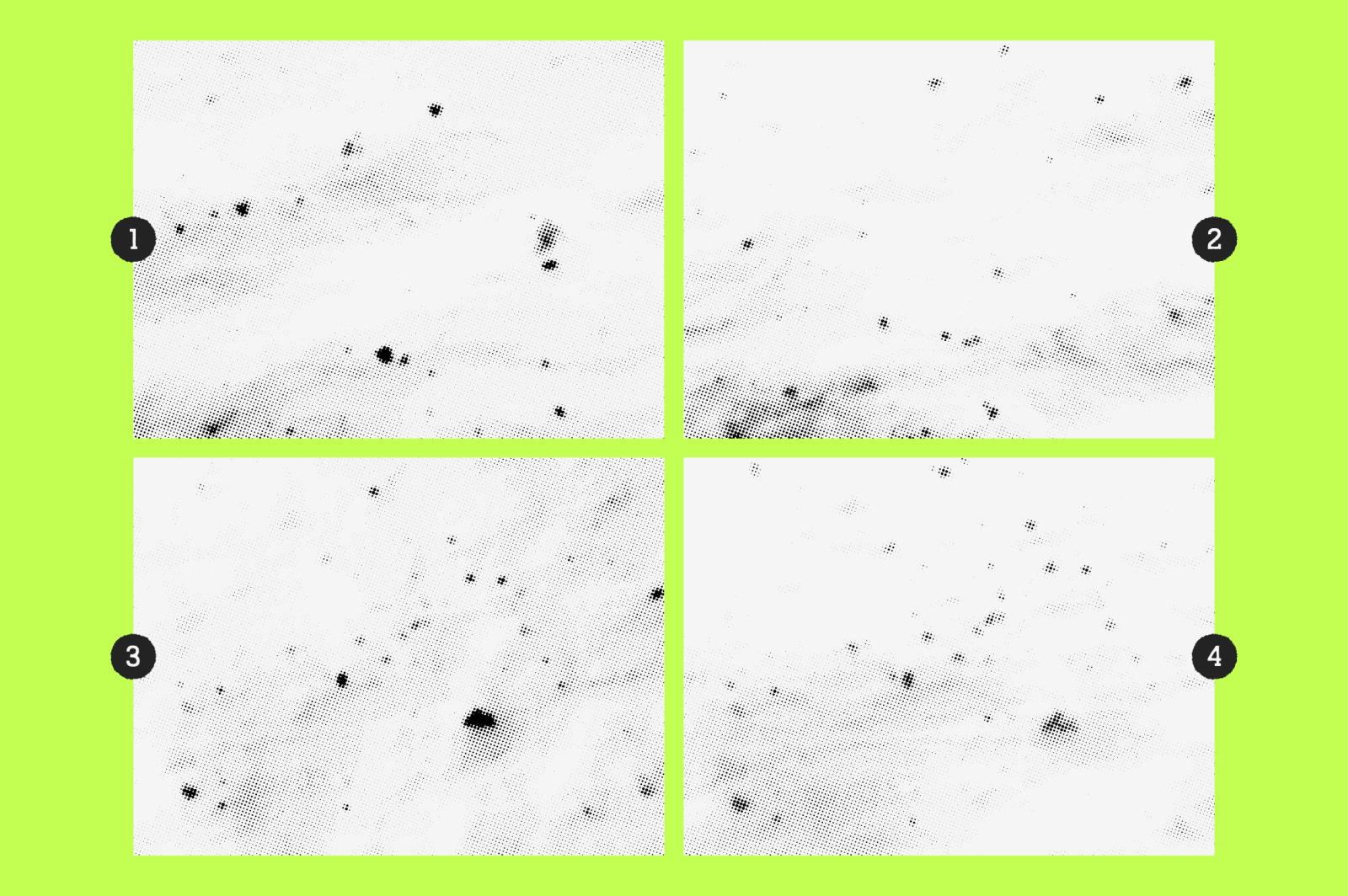 Halftone Stains Vol.#1 Halftone Stains Vol.#1